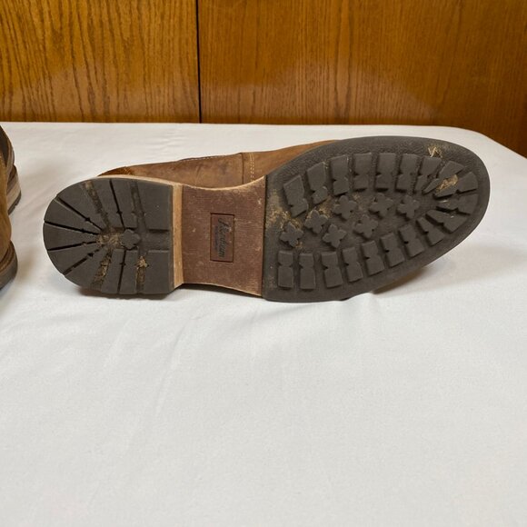 Florshiem Lodge Plain Toe Gore Men's Boots 9 Brown - Picture 11 of 13